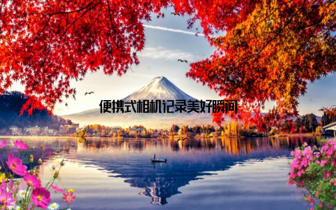 便携式相机记录美好瞬间