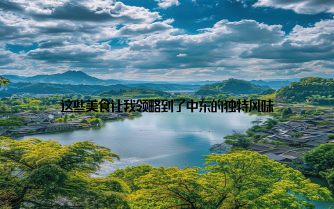 这些美食让我领略到了中东的独特风味