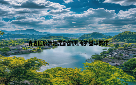 清洁程度清洁是旅游厕所的基本要求