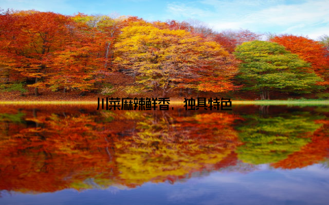 川菜麻辣鲜香, 独具特色