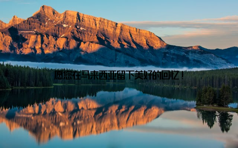 愿您在马来西亚留下美好的回忆!