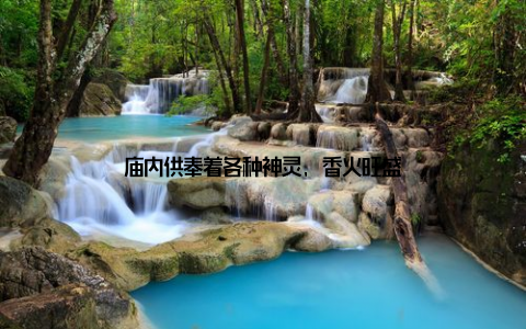 庙内供奉着各种神灵, 香火旺盛